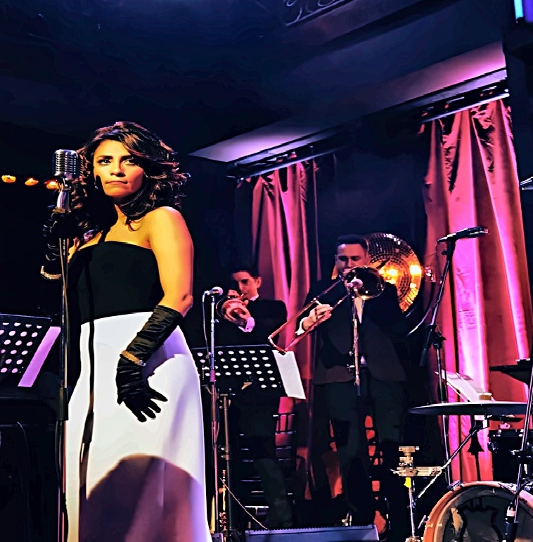 Katy Prado performing at ELLE Style Awards, London