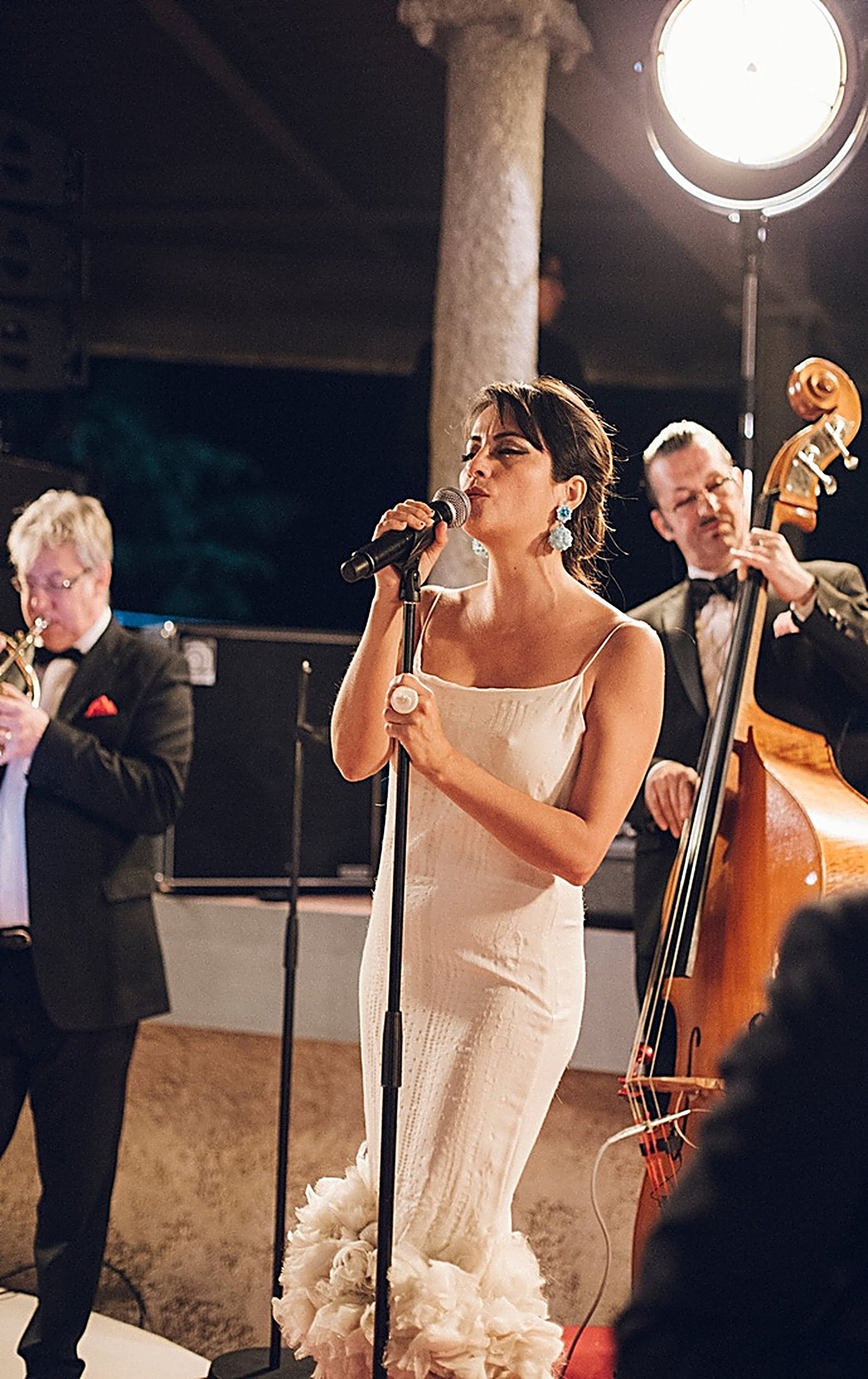 Katy Prado performing at Pierre Cardin, Cannes